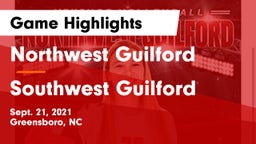 Northwest Guilford  vs Southwest Guilford Game Highlights - Sept. 21, 2021