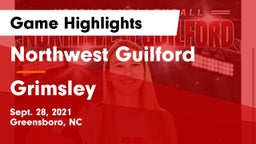 Northwest Guilford  vs Grimsley  Game Highlights - Sept. 28, 2021