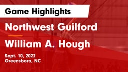 Northwest Guilford  vs William A. Hough  Game Highlights - Sept. 10, 2022