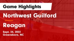 Northwest Guilford  vs Reagan  Game Highlights - Sept. 24, 2022