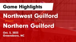 Northwest Guilford  vs Northern Guilford  Game Highlights - Oct. 3, 2023