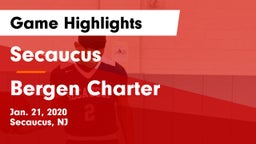 Secaucus  vs Bergen Charter Game Highlights - Jan. 21, 2020