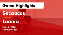 Secaucus  vs Leonia  Game Highlights - Feb. 4, 2020