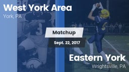 Matchup: West York Area High vs. Eastern York  2017