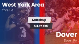 Matchup: West York Area High vs. Dover  2017