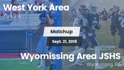 Matchup: West York Area High vs. Wyomissing Area JSHS 2018