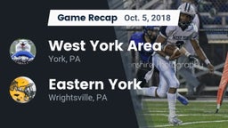 Recap: West York Area  vs. Eastern York  2018