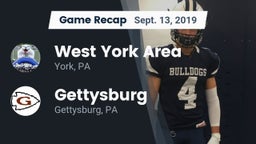 Recap: West York Area  vs. Gettysburg  2019