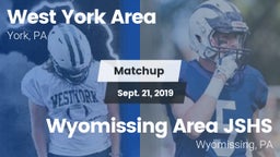 Matchup: West York Area High vs. Wyomissing Area JSHS 2019