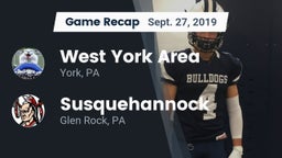 Recap: West York Area  vs. Susquehannock  2019