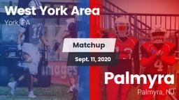 Matchup: West York Area High vs. Palmyra  2020