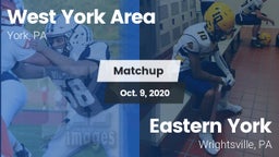 Matchup: West York Area High vs. Eastern York  2020