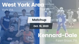 Matchup: West York Area High vs. Kennard-Dale  2020
