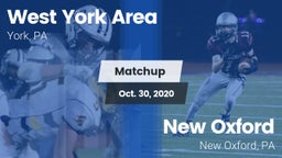 Matchup: West York Area High vs. New Oxford  2020