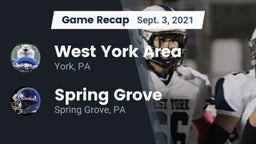 Recap: West York Area  vs. Spring Grove  2021