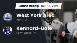 Recap: West York Area  vs. Kennard-Dale  2021