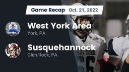 Recap: West York Area  vs. Susquehannock  2022