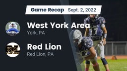 Recap: West York Area  vs. Red Lion  2022