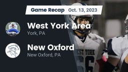 Recap: West York Area  vs. New Oxford  2023