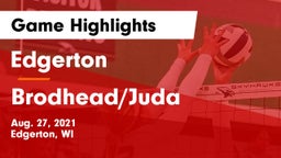 Edgerton  vs Brodhead/Juda  Game Highlights - Aug. 27, 2021