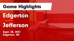 Edgerton  vs Jefferson  Game Highlights - Sept. 28, 2021