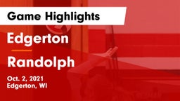 Edgerton  vs Randolph  Game Highlights - Oct. 2, 2021