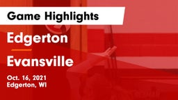 Edgerton  vs Evansville  Game Highlights - Oct. 16, 2021