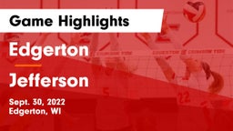 Edgerton  vs Jefferson  Game Highlights - Sept. 30, 2022