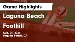 Laguna Beach  vs Foothill  Game Highlights - Aug. 26, 2021