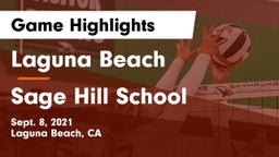 Laguna Beach  vs Sage Hill School Game Highlights - Sept. 8, 2021