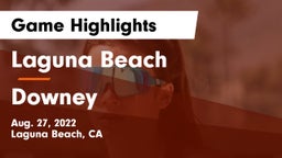 Laguna Beach  vs Downey  Game Highlights - Aug. 27, 2022