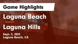 Laguna Beach  vs Laguna Hills  Game Highlights - Sept. 3, 2022