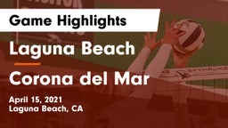 Laguna Beach  vs Corona del Mar  Game Highlights - April 15, 2021