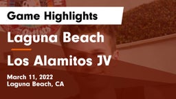 Laguna Beach  vs Los Alamitos JV Game Highlights - March 11, 2022
