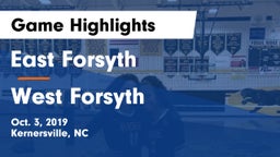 East Forsyth  vs West Forsyth  Game Highlights - Oct. 3, 2019