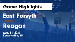 East Forsyth  vs Reagan  Game Highlights - Aug. 31, 2021