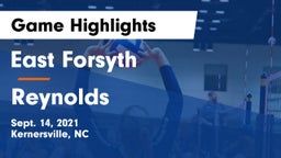 East Forsyth  vs Reynolds  Game Highlights - Sept. 14, 2021