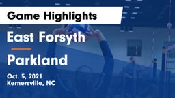 East Forsyth  vs Parkland  Game Highlights - Oct. 5, 2021