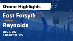East Forsyth  vs Reynolds  Game Highlights - Oct. 7, 2021