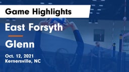 East Forsyth  vs Glenn  Game Highlights - Oct. 12, 2021