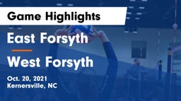 East Forsyth  vs West Forsyth  Game Highlights - Oct. 20, 2021