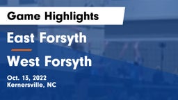East Forsyth  vs West Forsyth  Game Highlights - Oct. 13, 2022