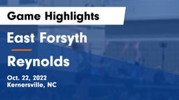 East Forsyth  vs Reynolds  Game Highlights - Oct. 22, 2022