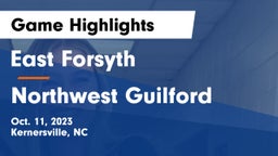 East Forsyth  vs Northwest Guilford  Game Highlights - Oct. 11, 2023