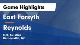 East Forsyth  vs Reynolds  Game Highlights - Oct. 16, 2023