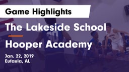 The Lakeside School vs Hooper Academy Game Highlights - Jan. 22, 2019