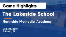 The Lakeside School vs Northside Methodist Academy  Game Highlights - Dec. 21, 2018