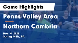 Penns Valley Area  vs Northern Cambria  Game Highlights - Nov. 4, 2020
