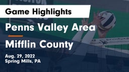 Penns Valley Area  vs Mifflin County  Game Highlights - Aug. 29, 2022