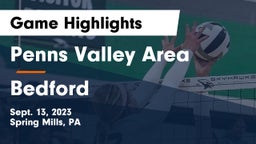 Penns Valley Area  vs Bedford Game Highlights - Sept. 13, 2023